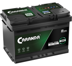 Acumulator Caranda Start Stop AGM 70Ah 760A