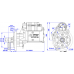 Demaror cu reductor 12v U445 Jubana Premium